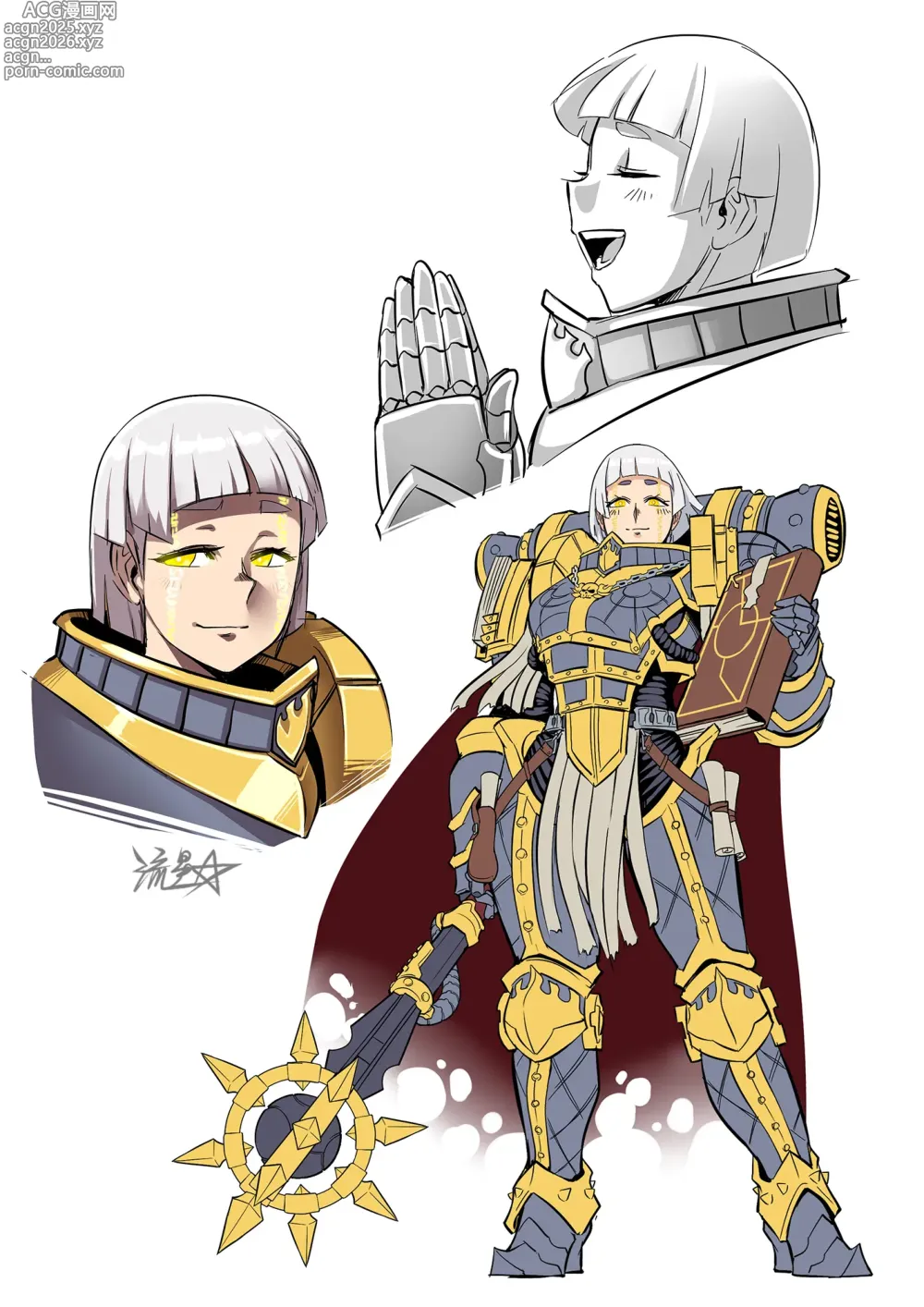 Page 16 of imageset Rule63 Primarchs