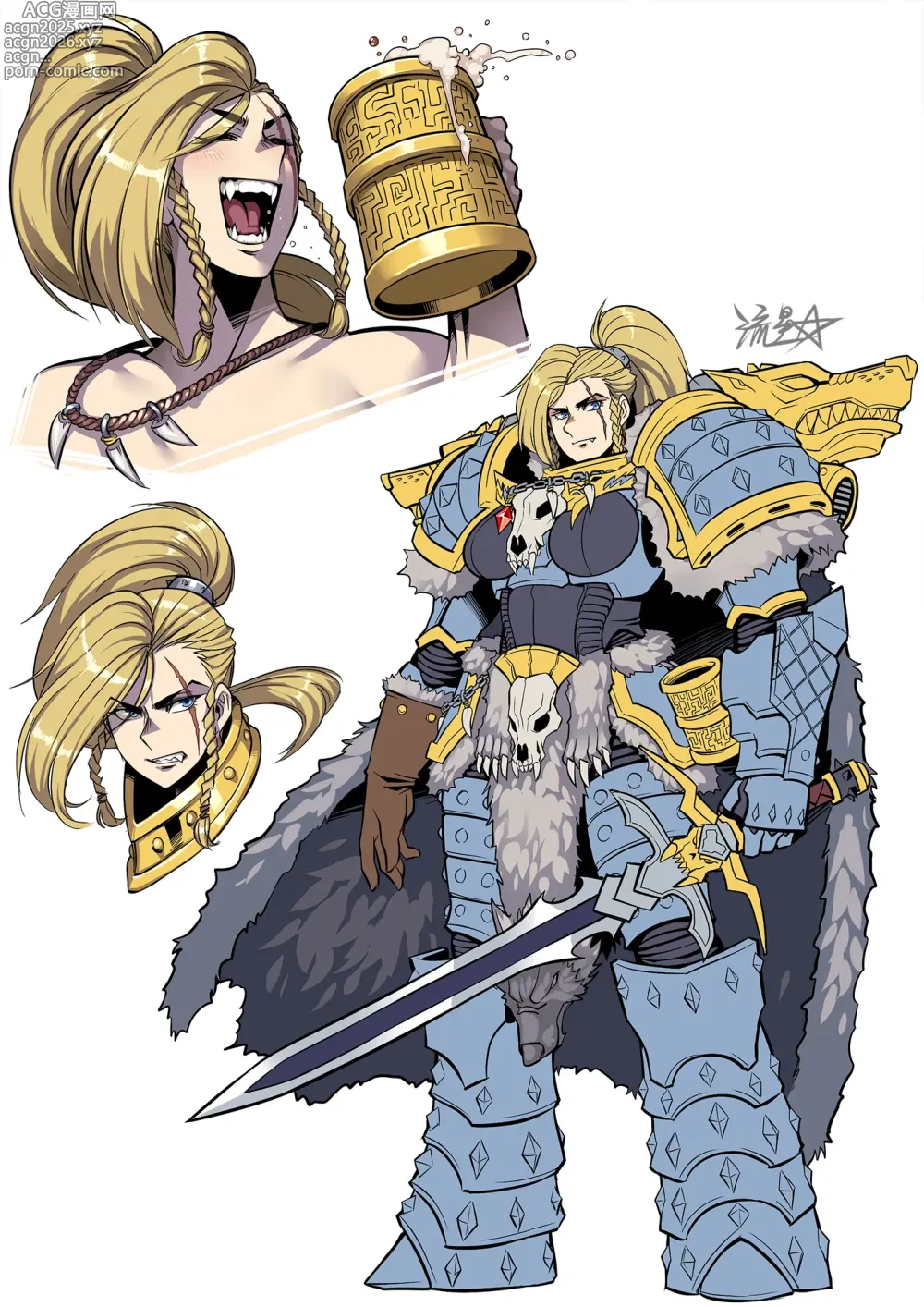 Page 19 of imageset Rule63 Primarchs