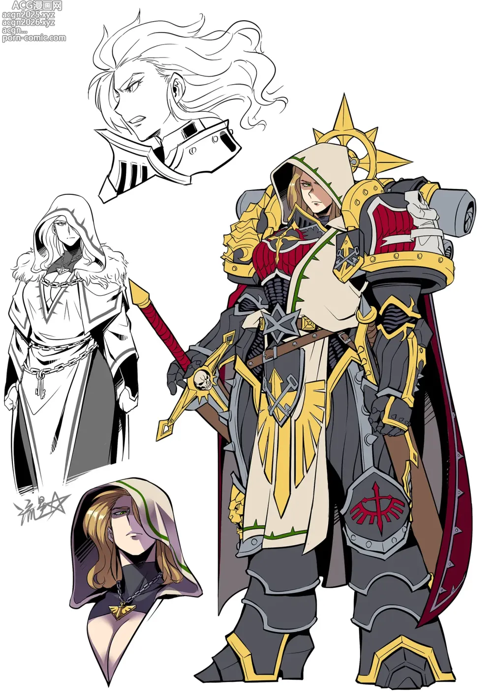 Page 46 of imageset Rule63 Primarchs