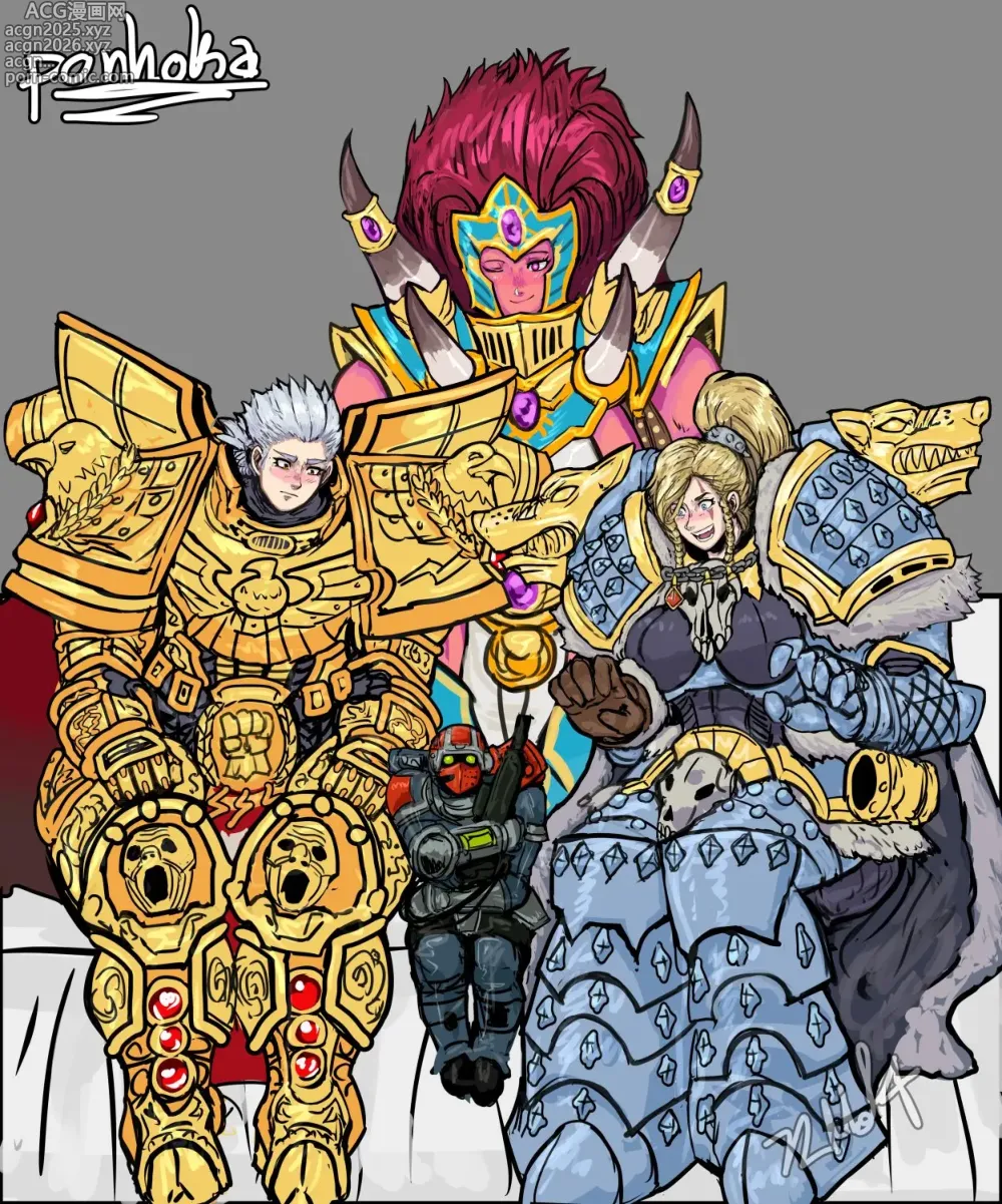 Page 50 of imageset Rule63 Primarchs