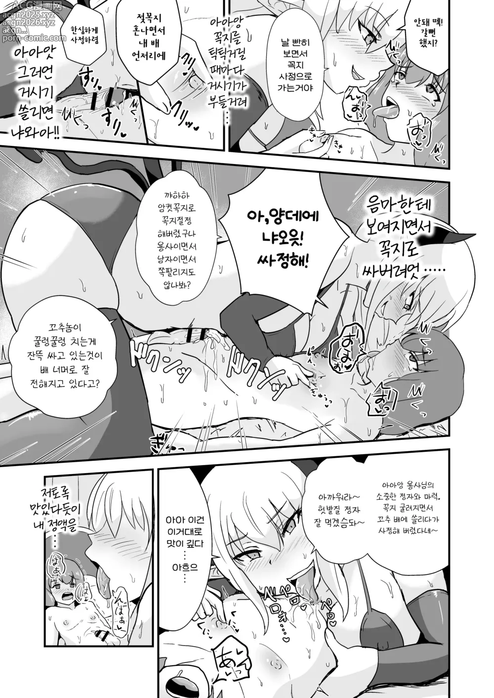 Page 15 of doujinshi 용사, 마족의 누님께 패배하다