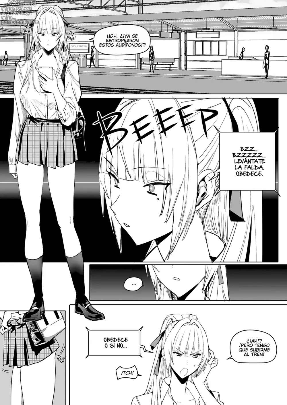 Page 2 of doujinshi Zettai Meirei (decensored)