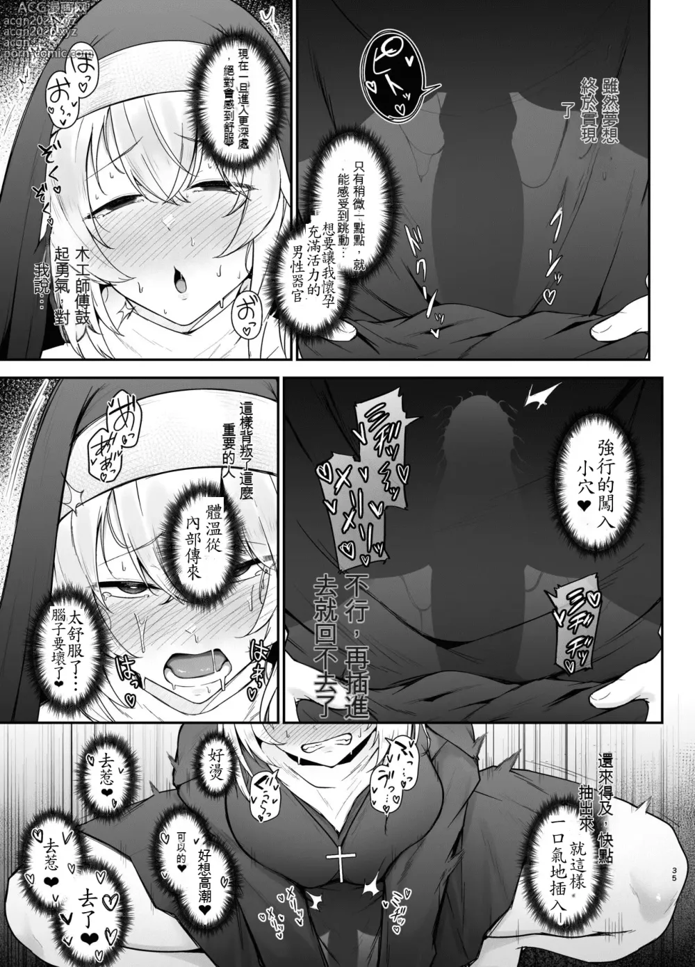 Page 34 of doujinshi Hin no Nai Onna wa Kirai desu ka?