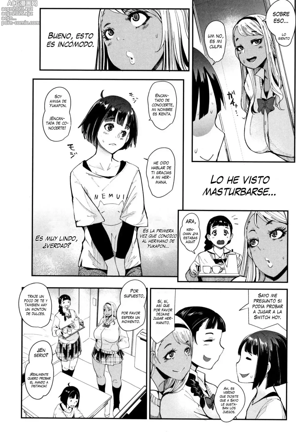 Page 4 of manga Kuro Gal Game