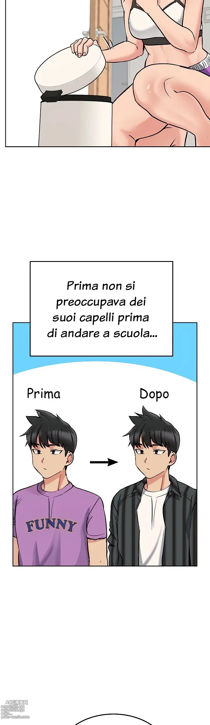 Page 36 of manga Keep It a Secret From Your Mother capitolo 09