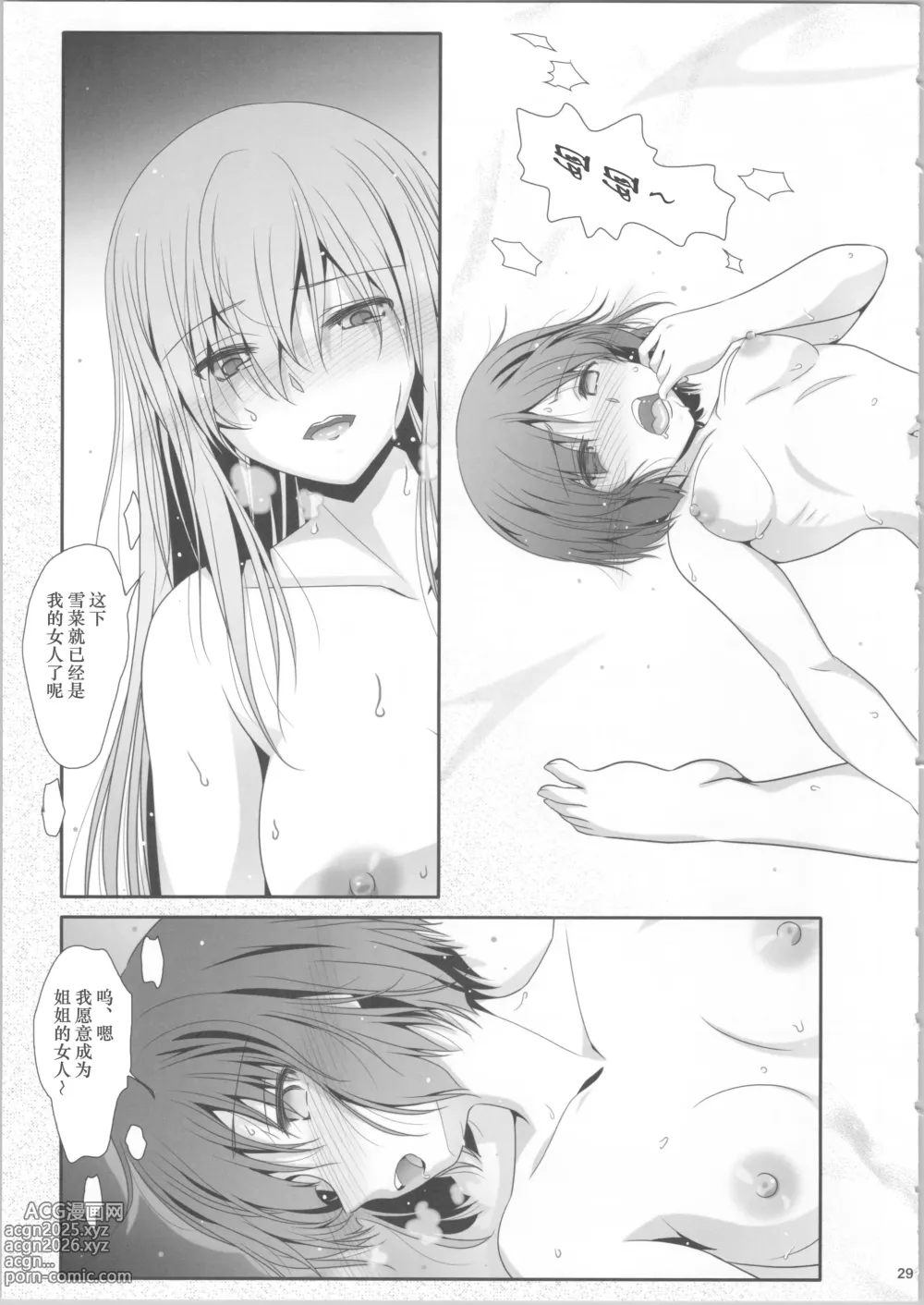 Page 28 of doujinshi 我们已经、不是姐妹了