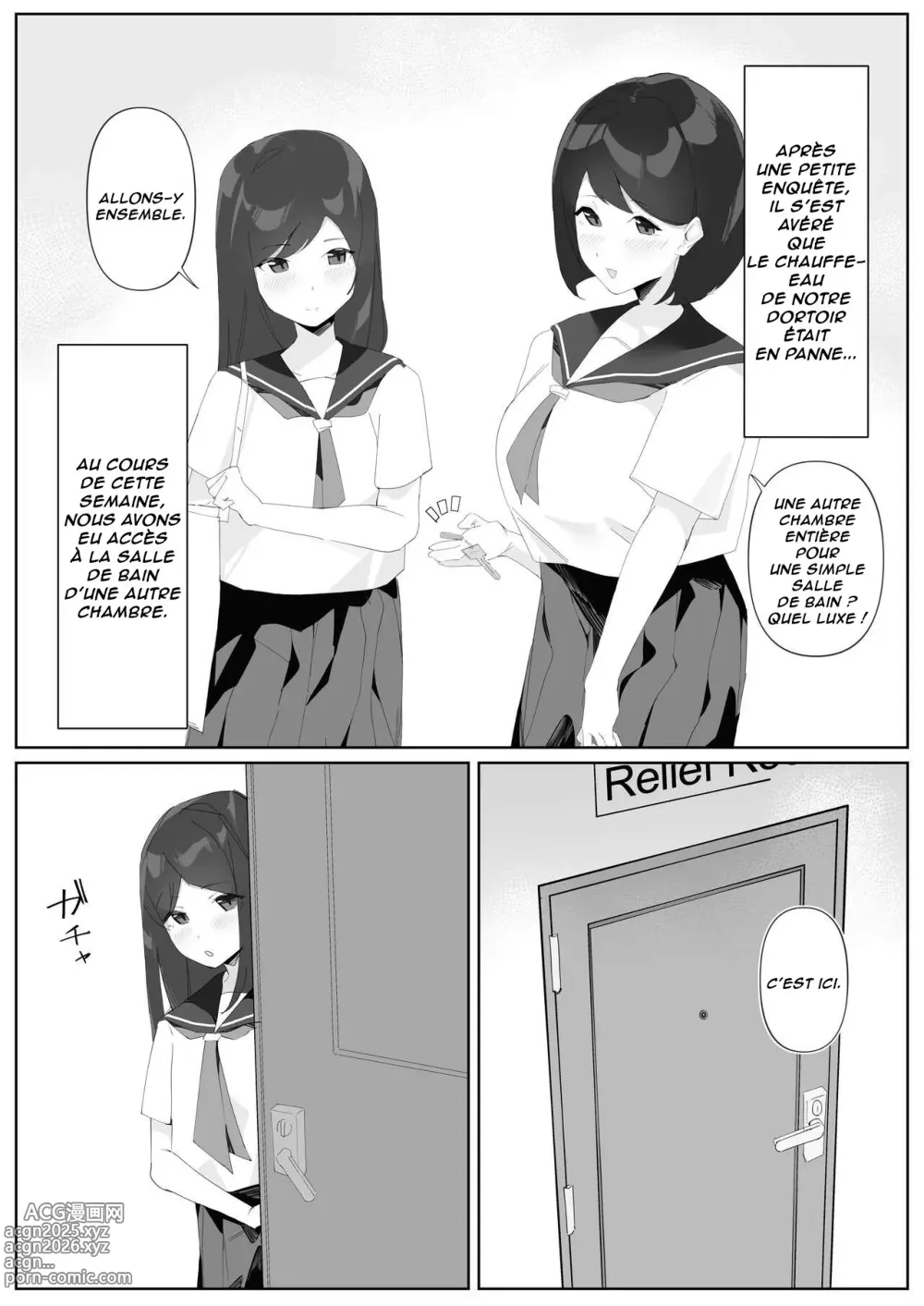 Page 15 of doujinshi Il y a une Futanari dans le dortoir des filles 2