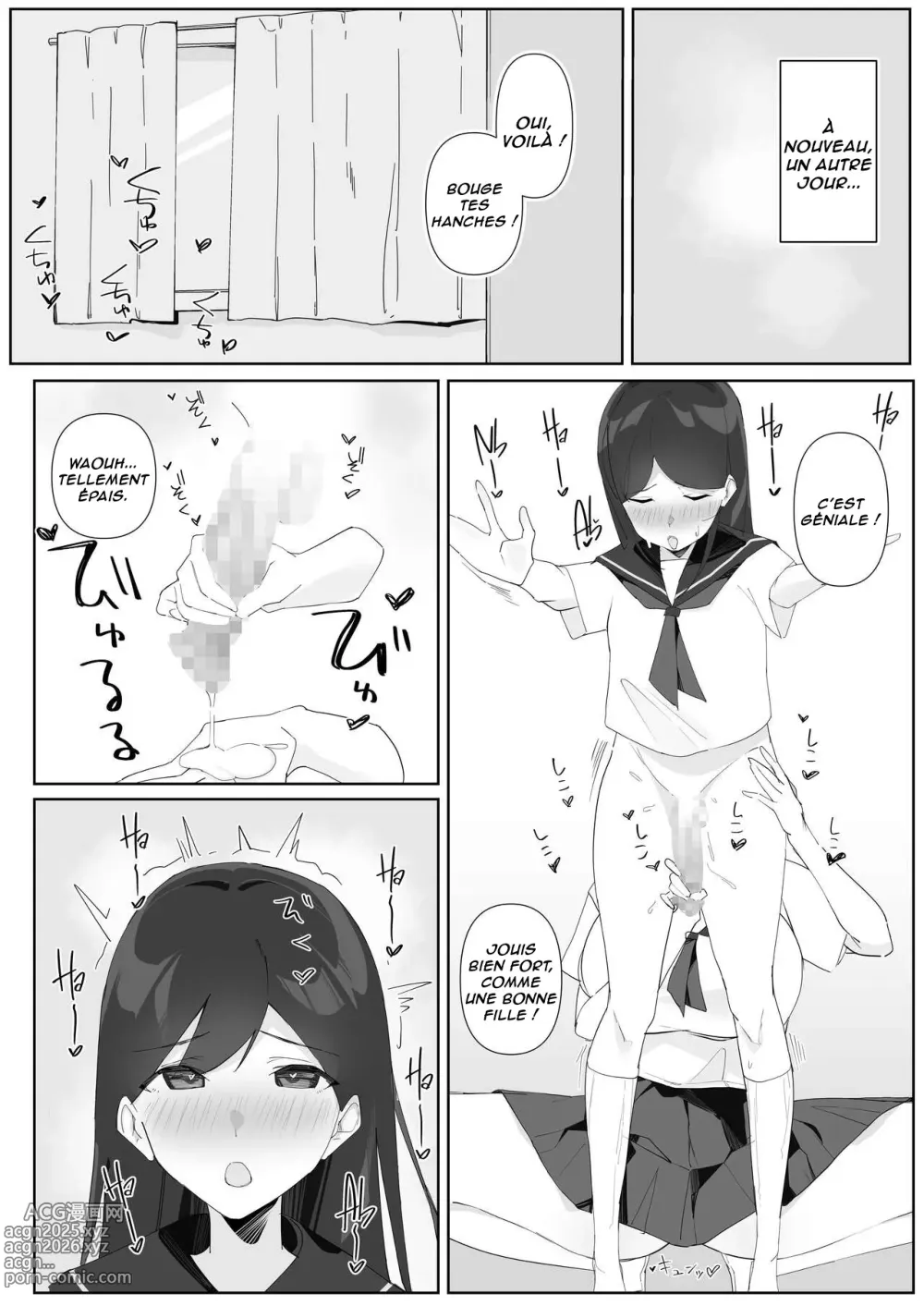 Page 10 of doujinshi Il y a une Futanari dans le dortoir des filles 2