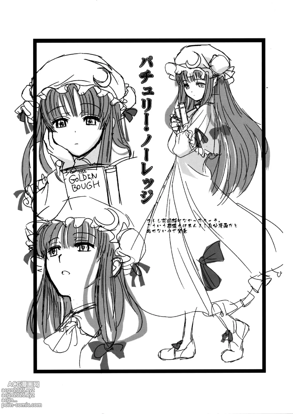 Page 32 of doujinshi 東方艶邏抄 紫