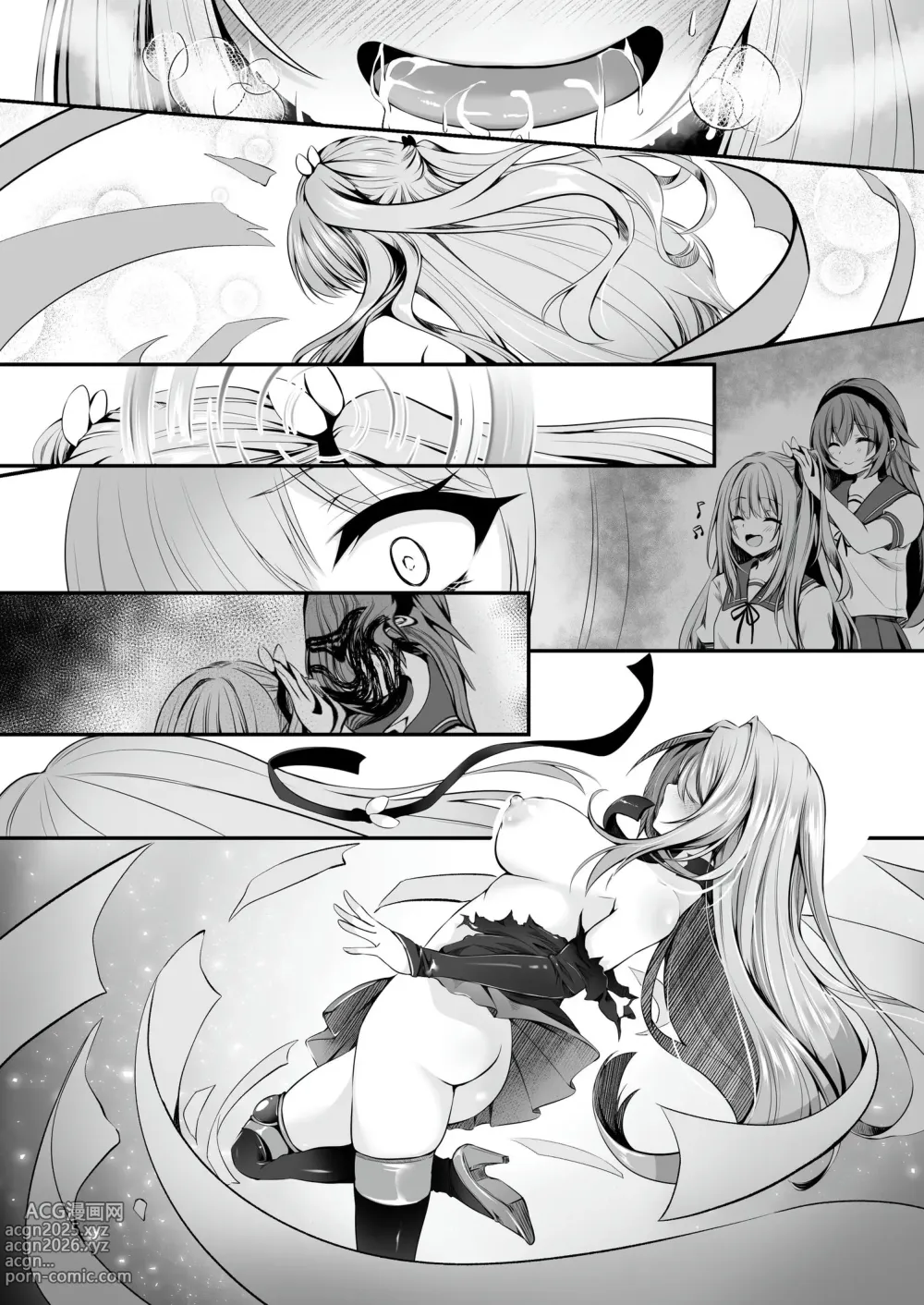 Page 114 of doujinshi Mahou Shoujo Saint Lily ~Ai to Seigi no Heroine ga Teki Kanbu ni Sennou Choukyou sare Kairaku ni Ochiru made~