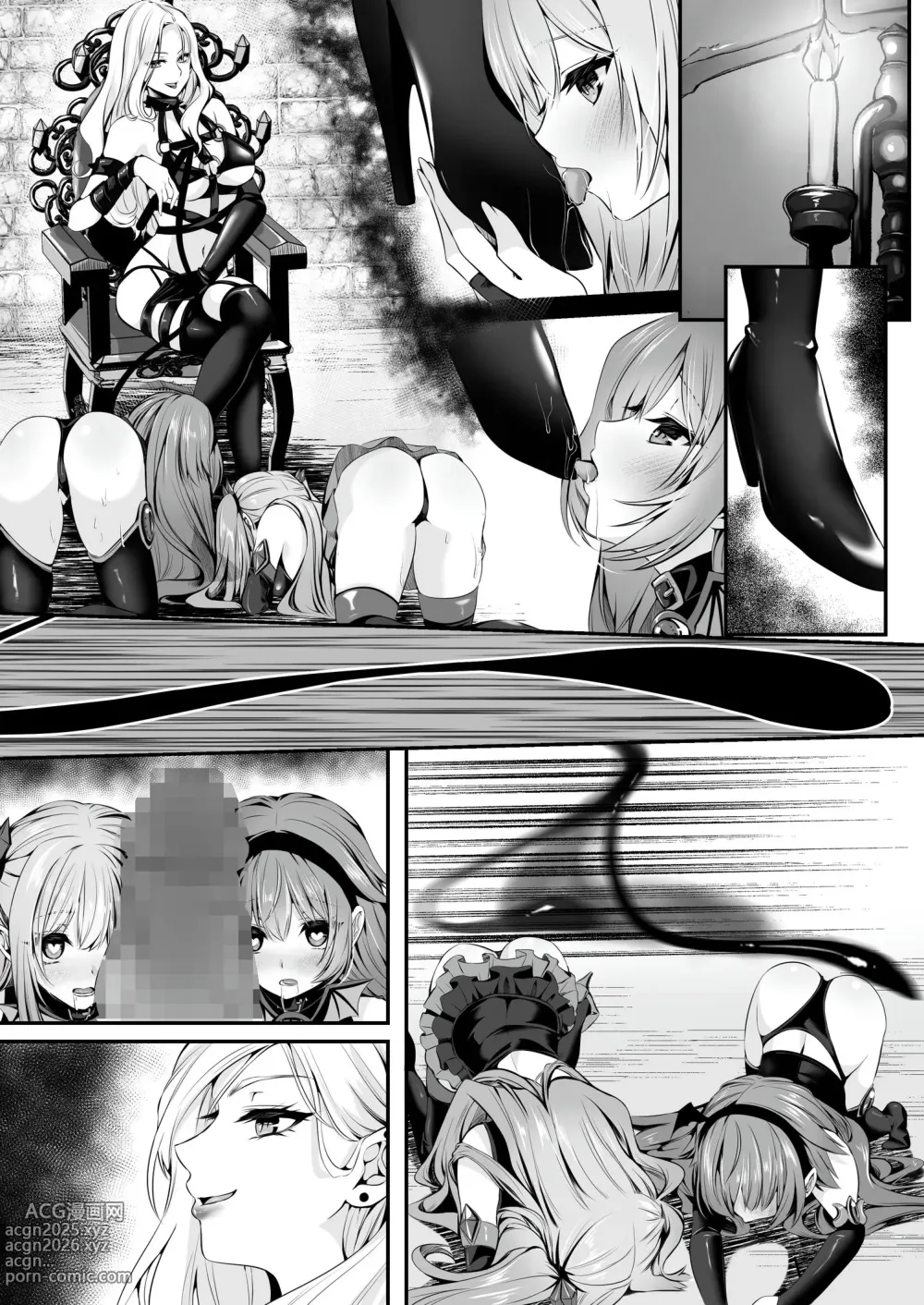 Page 130 of doujinshi Mahou Shoujo Saint Lily ~Ai to Seigi no Heroine ga Teki Kanbu ni Sennou Choukyou sare Kairaku ni Ochiru made~