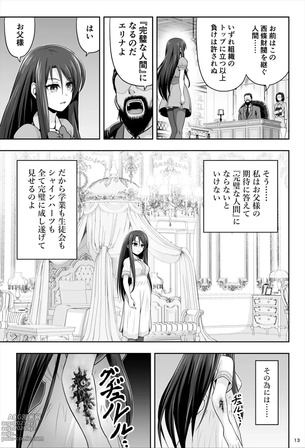 Page 14 of doujinshi 魔法少女シャインハーツ『第一章 西條エリナ』