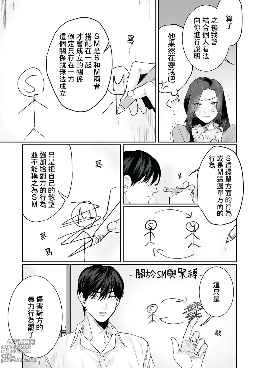 Page 38 of doujinshi SM式纯爱~渴望解开的男人x欲被捆绑的女