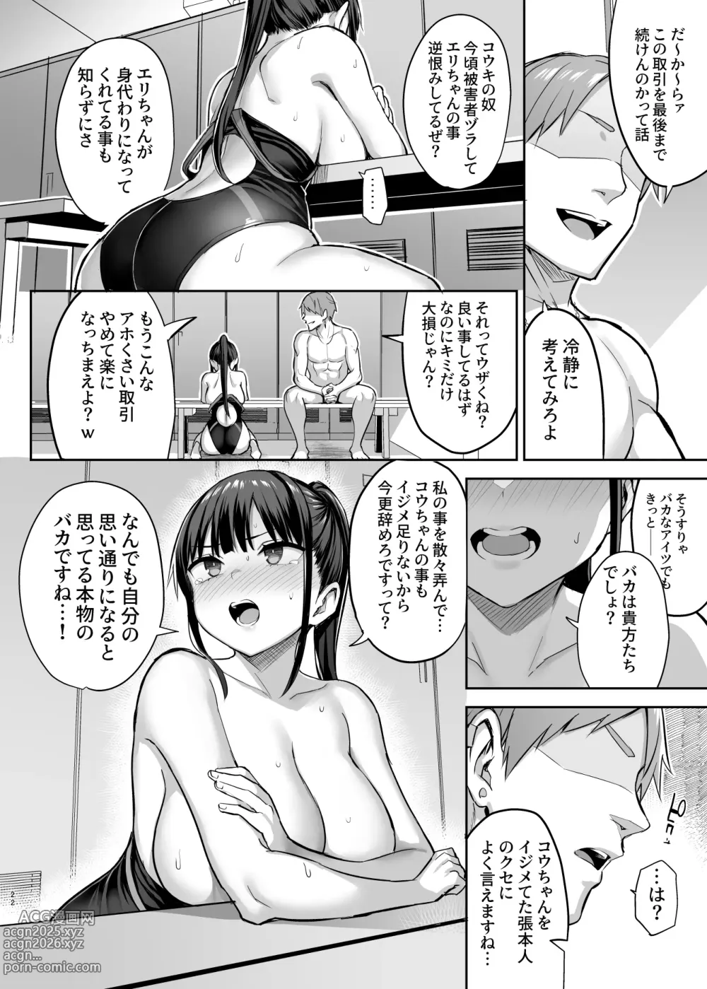 Page 23 of doujinshi Zutto Sukidatta Kyonyuu Osananajimi ga Furyoutachi ni Moteasobareta Nanokakann Last