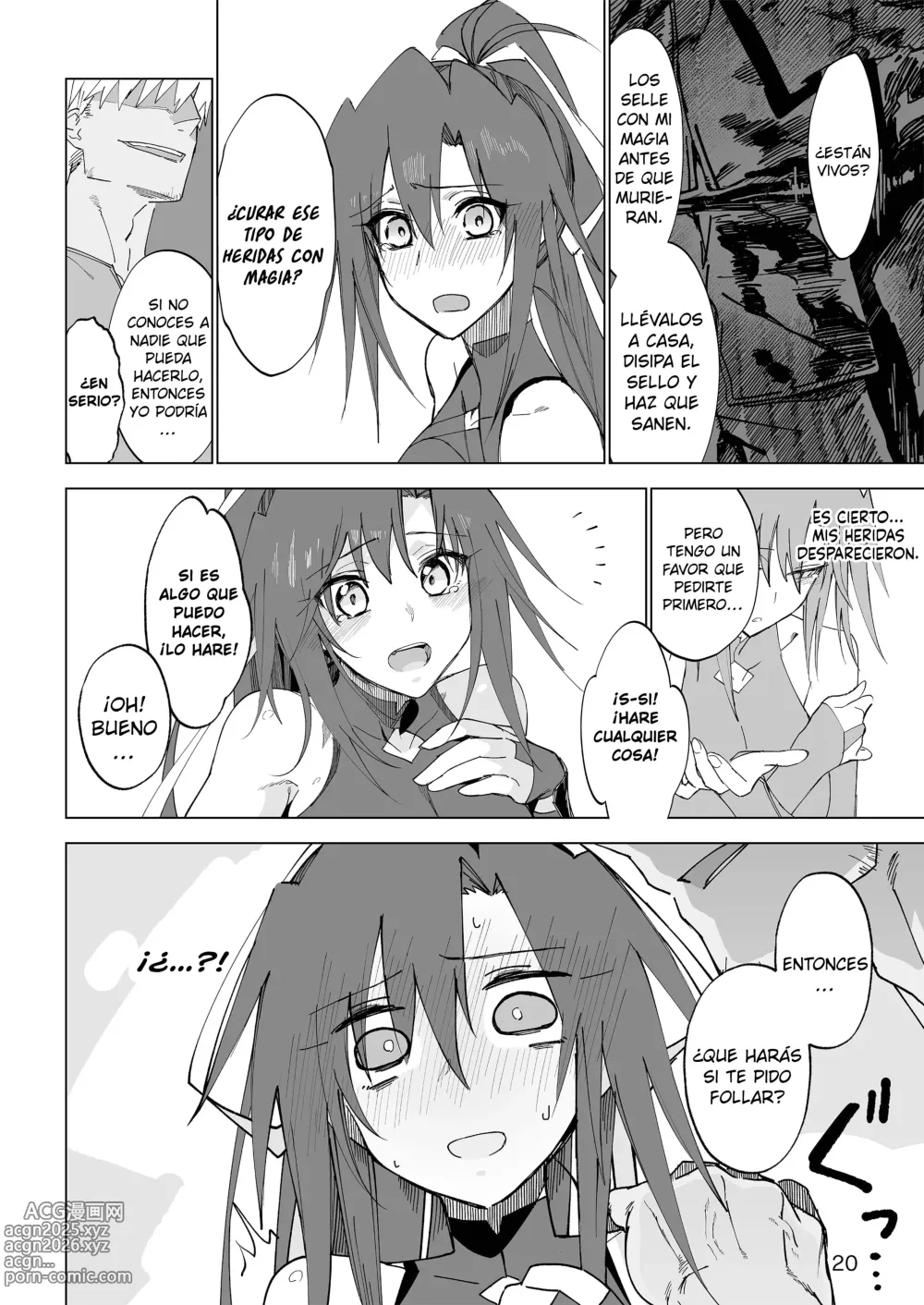 Page 19 of doujinshi Heroina de Otro Mundo