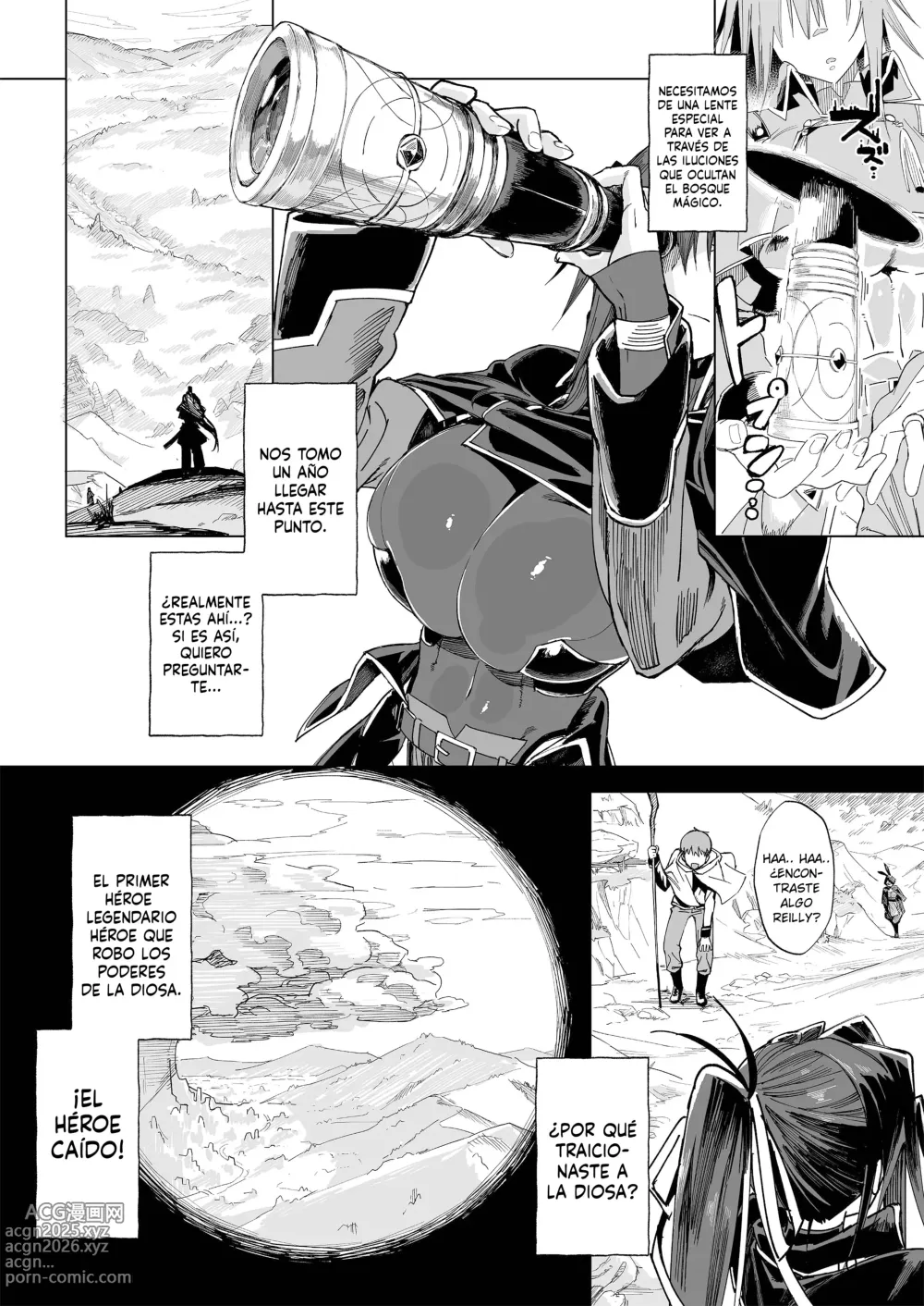 Page 9 of doujinshi Heroina de Otro Mundo