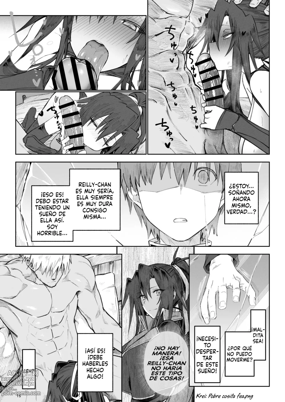 Page 14 of doujinshi Heroina de Otro Mundo 3