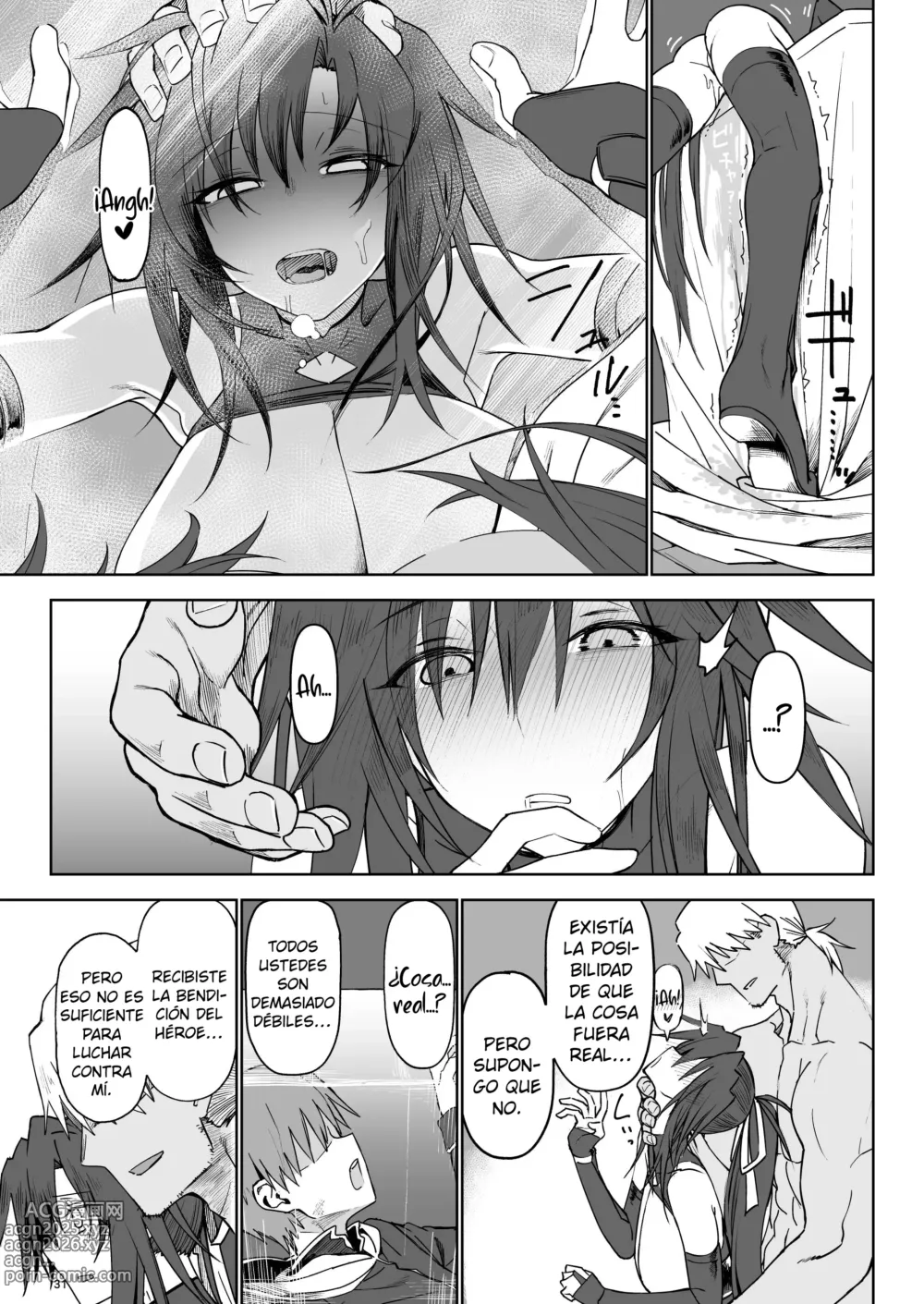 Page 30 of doujinshi Heroina de Otro Mundo 3