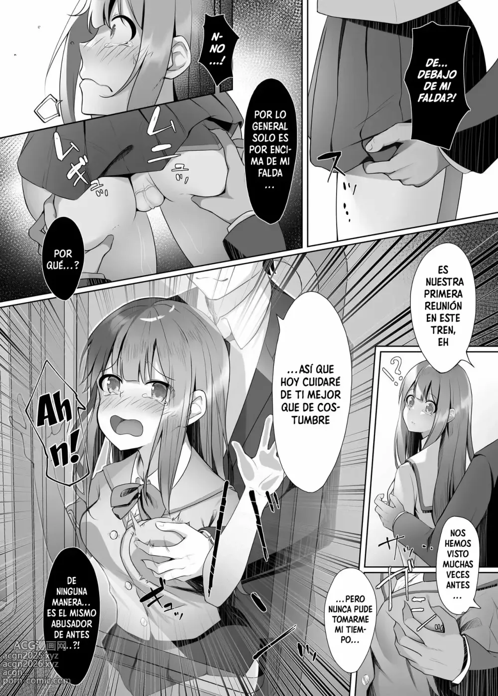 Page 5 of doujinshi Un acosador que no puede contenerse en el tren