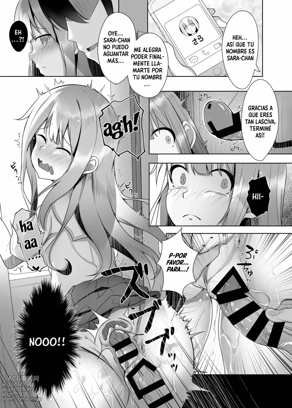 Page 8 of doujinshi Un acosador que no puede contenerse en el tren