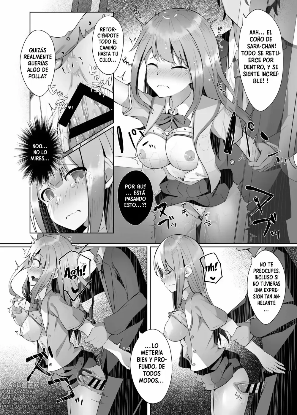 Page 9 of doujinshi Un acosador que no puede contenerse en el tren