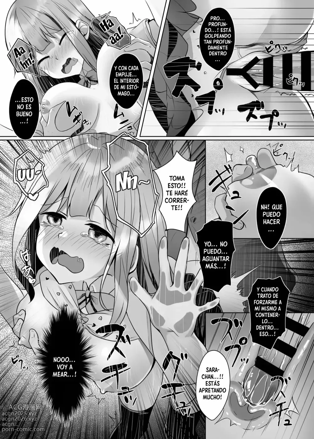 Page 10 of doujinshi Un acosador que no puede contenerse en el tren