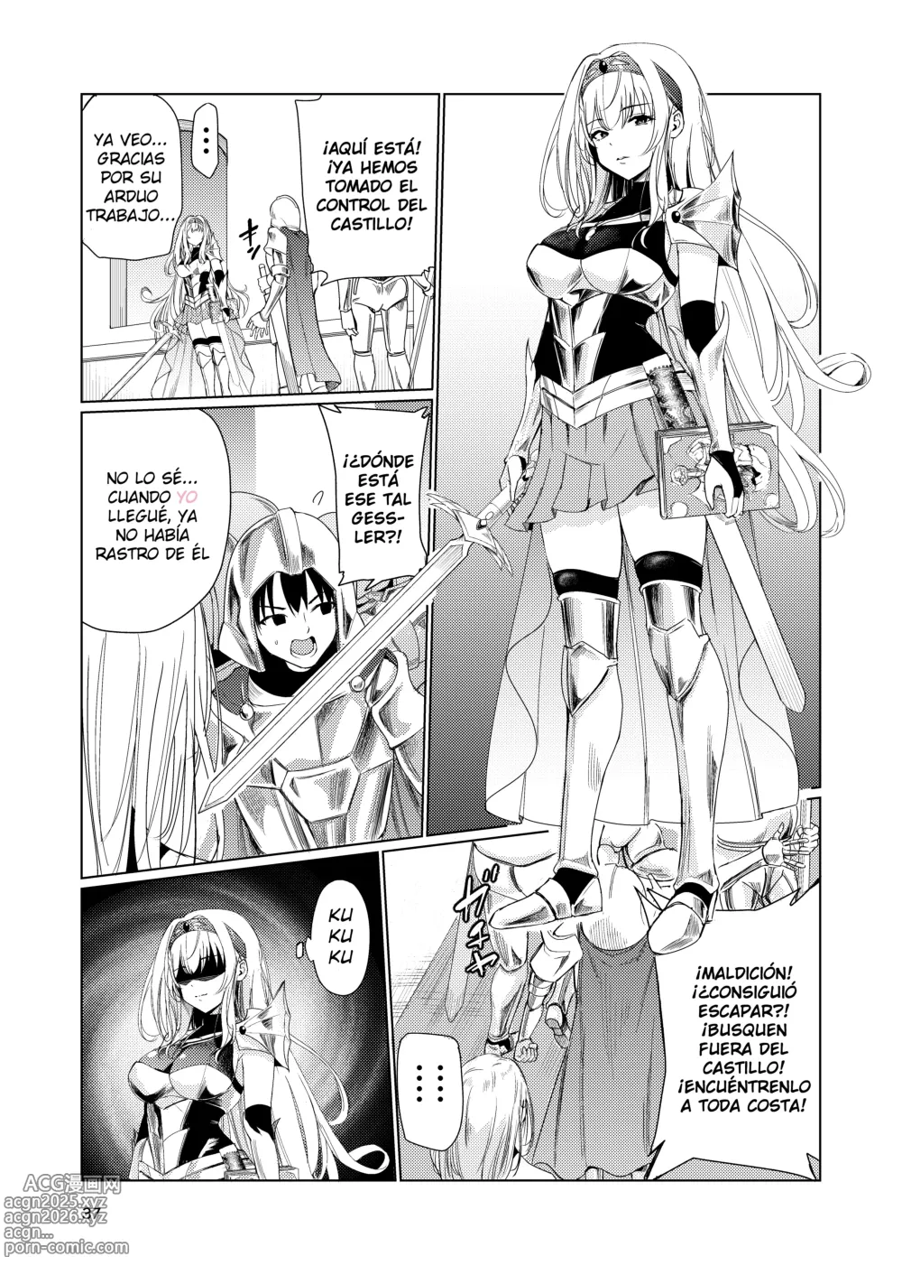 Page 36 of doujinshi Kyouran no Toubatsu Hime Daria