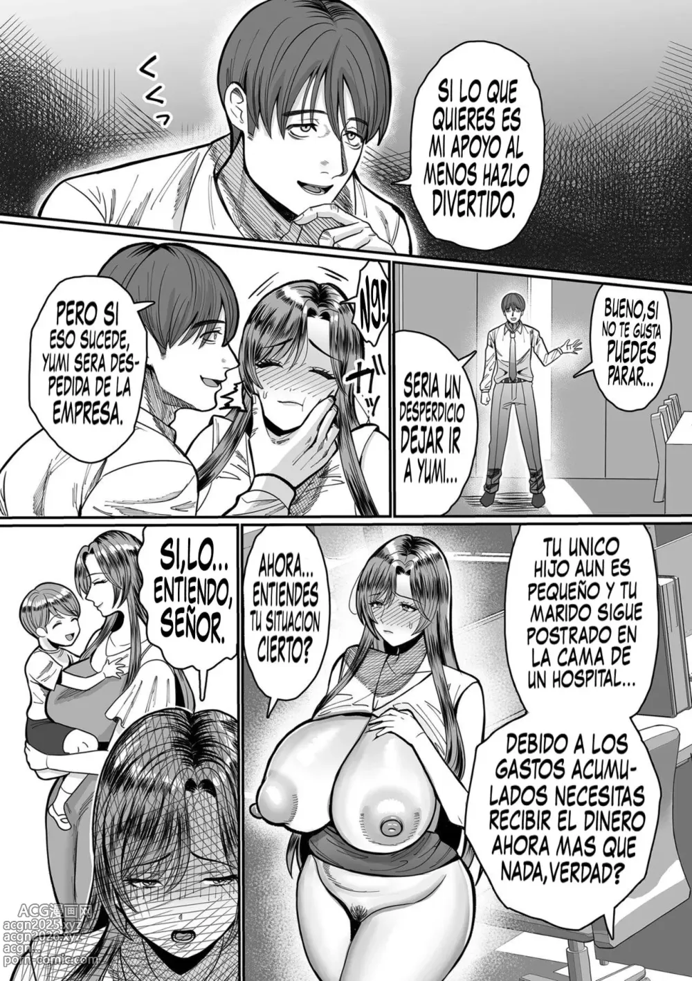 Page 2 of manga Una Madre Amenazada