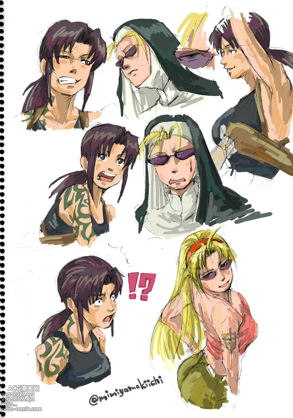 Page 144 of imageset Black Lagoon collection