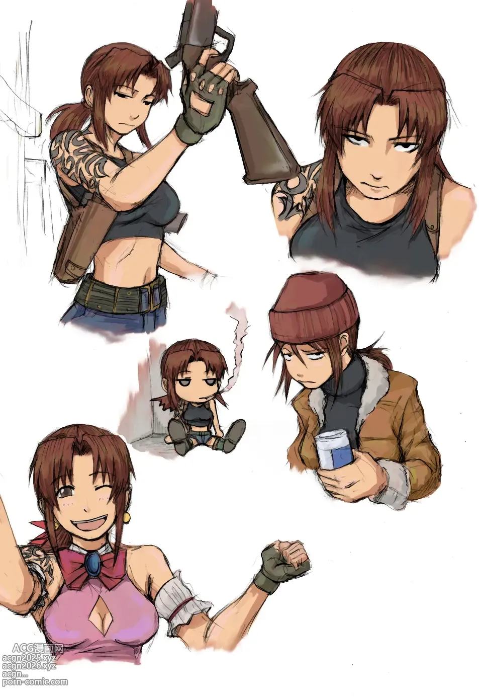 Page 31 of imageset Black Lagoon collection