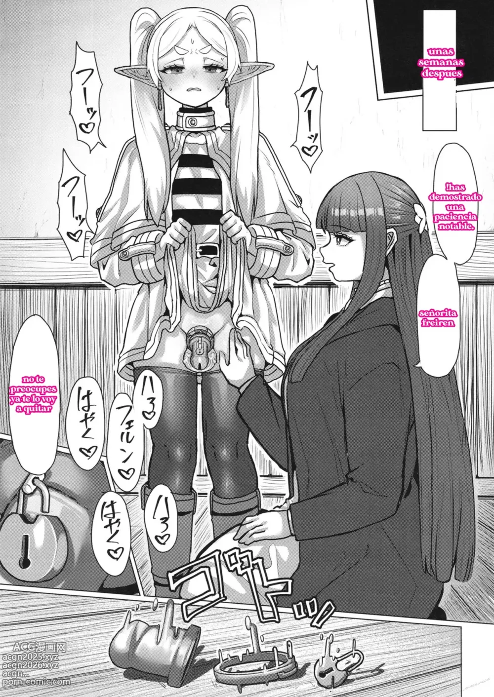 Page 15 of doujinshi Freiren y el hechizo futanari