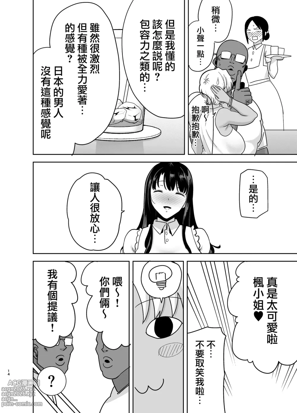 Page 13 of doujinshi ワイルド式日本人妻の寝取り方 其ノ三