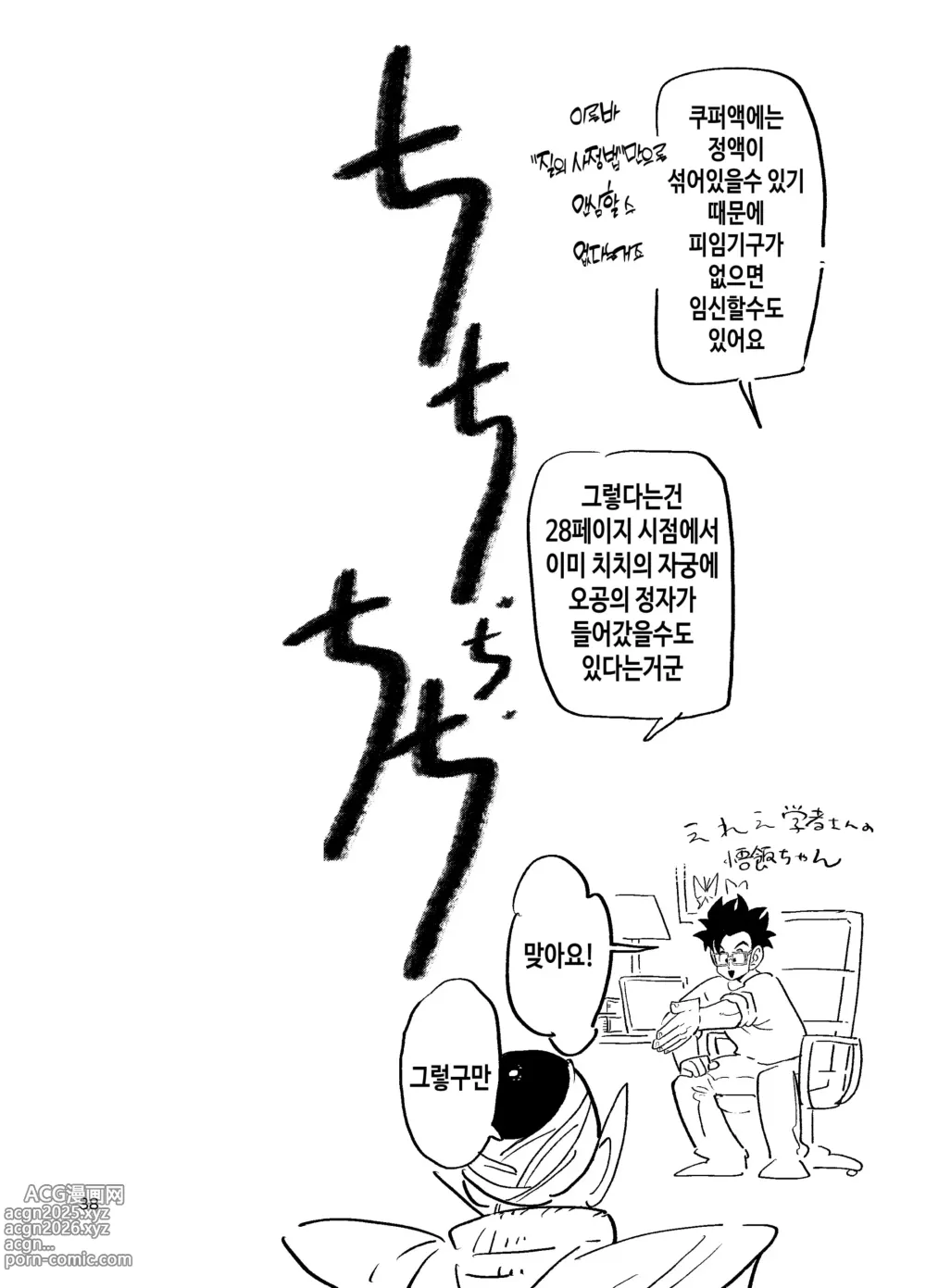 Page 36 of doujinshi 치치 치 치치