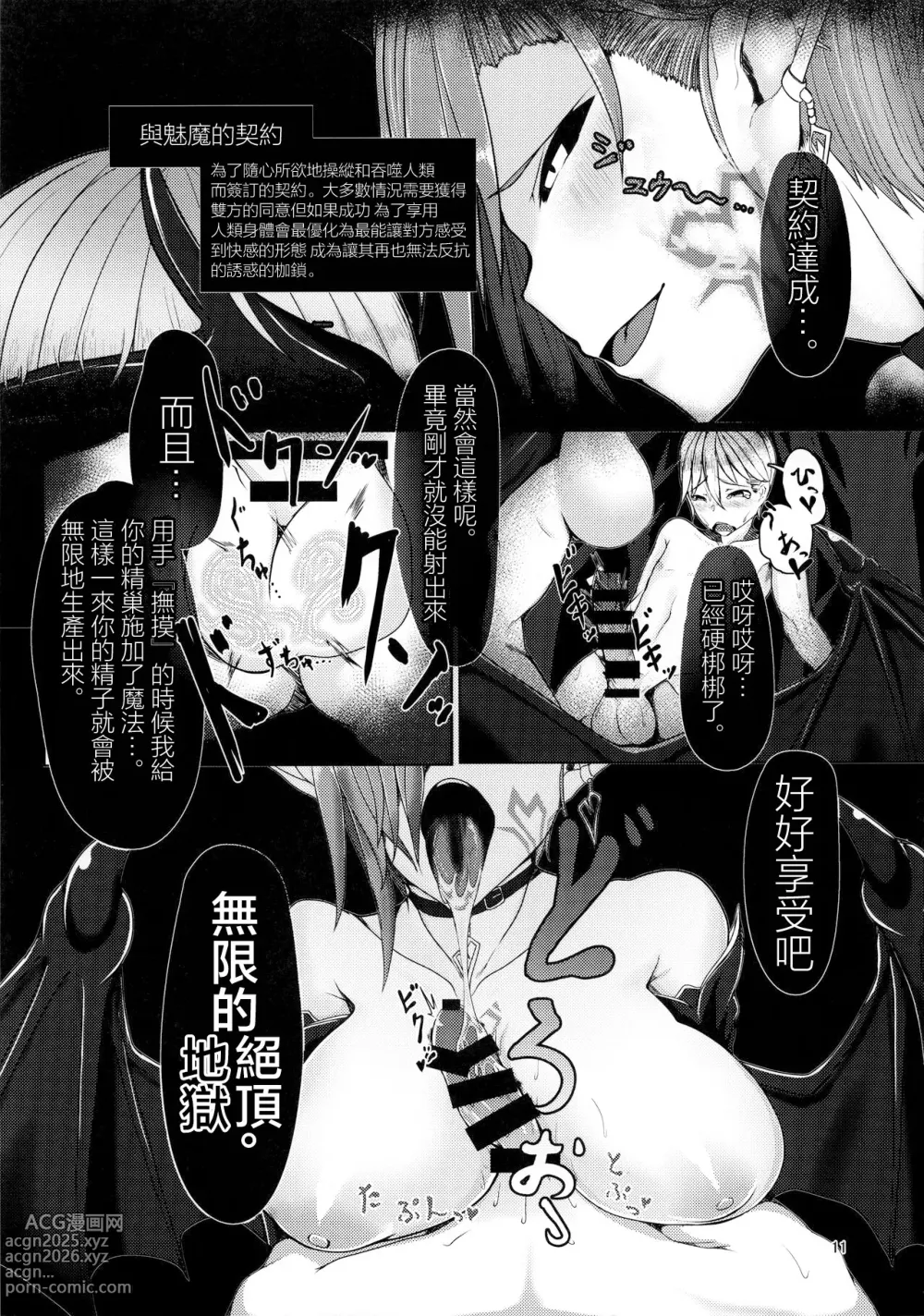 Page 11 of doujinshi Monster Girl Grand Tour Succubus Hen