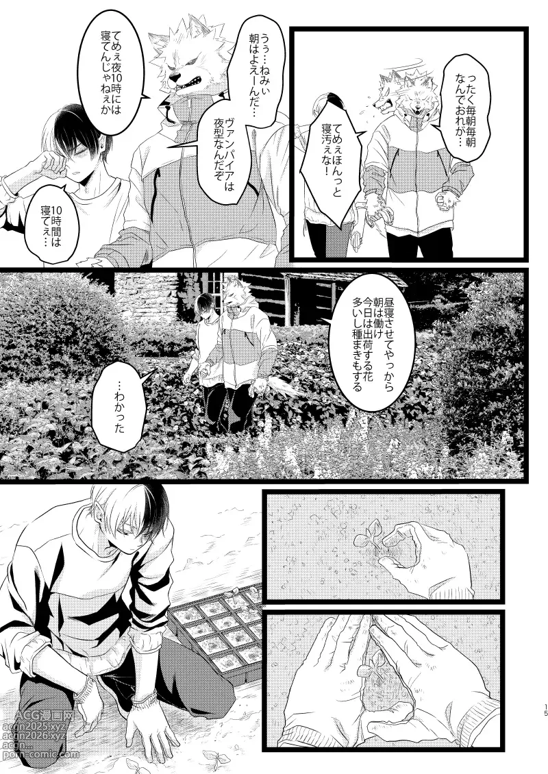 Page 13 of doujinshi Ikemen to Nokemono