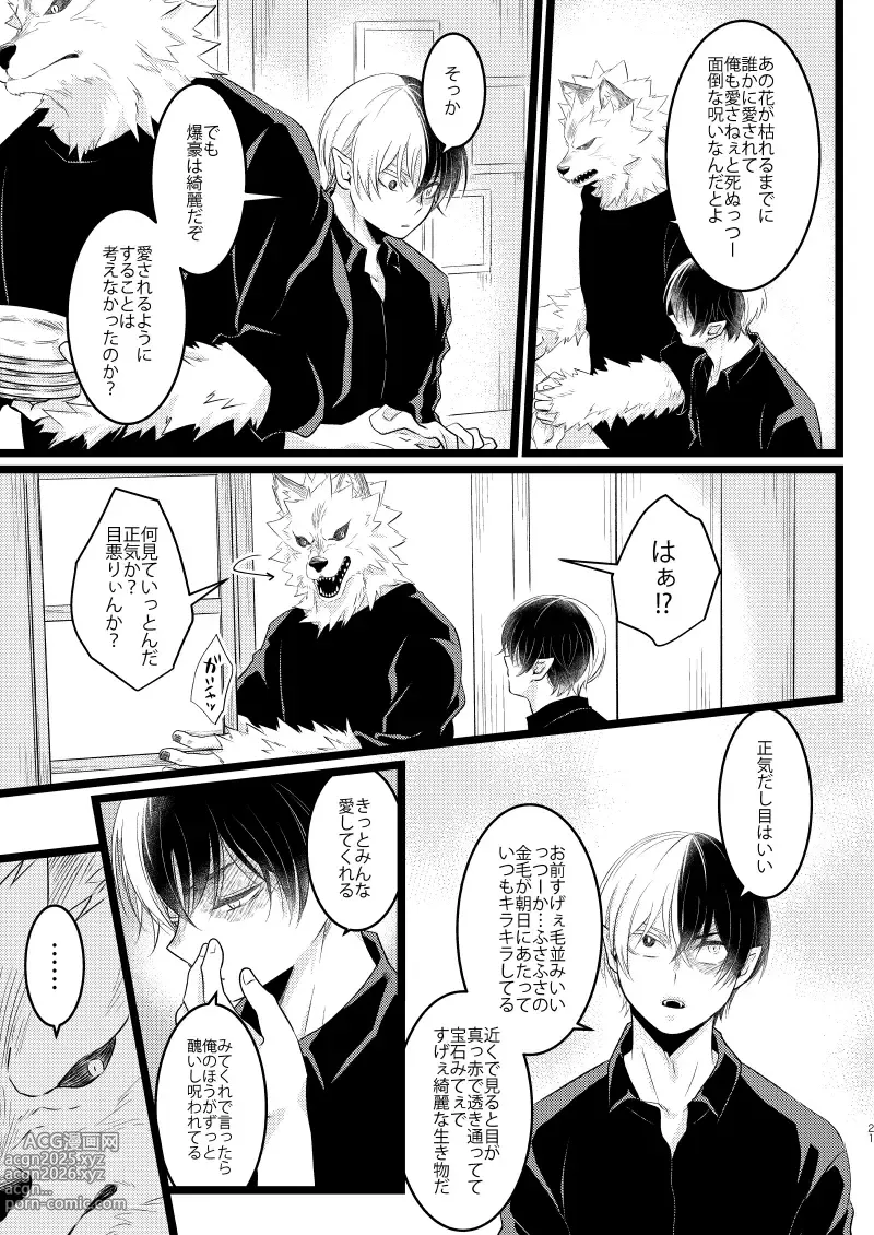 Page 19 of doujinshi Ikemen to Nokemono