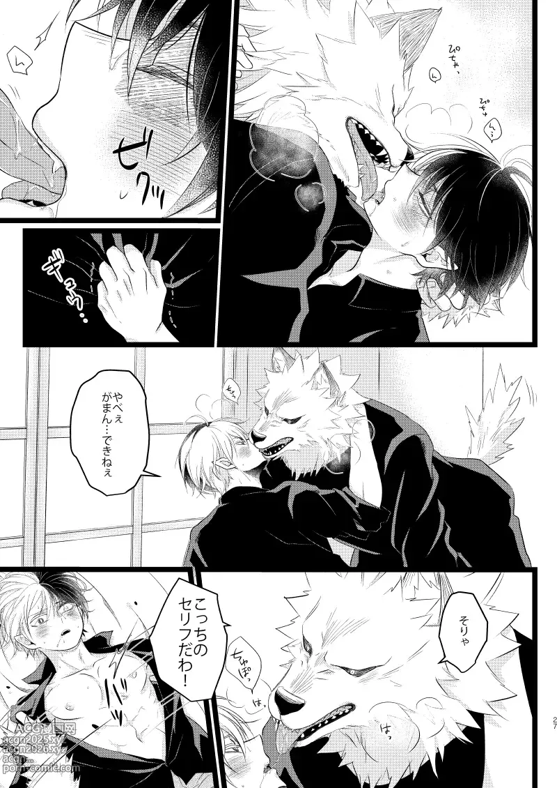 Page 25 of doujinshi Ikemen to Nokemono