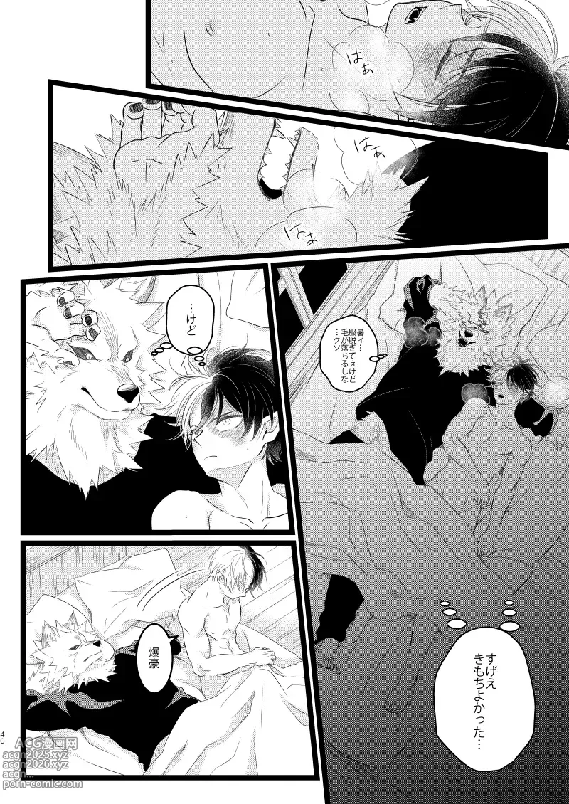 Page 38 of doujinshi Ikemen to Nokemono