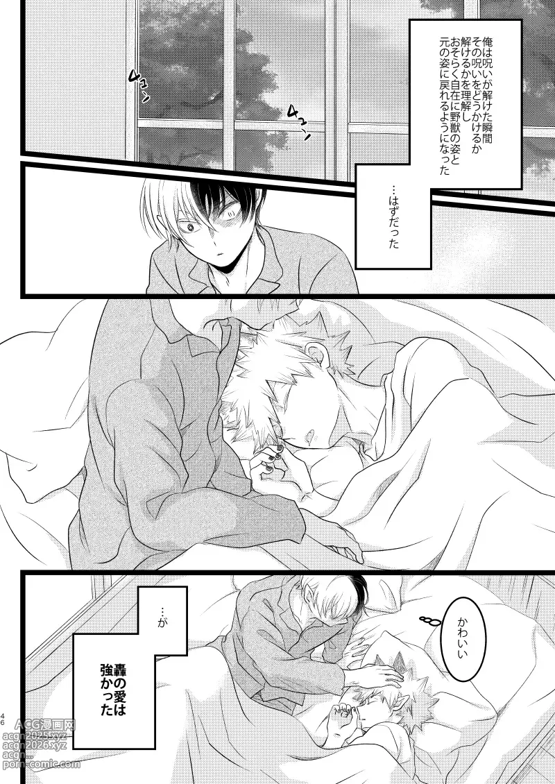 Page 44 of doujinshi Ikemen to Nokemono