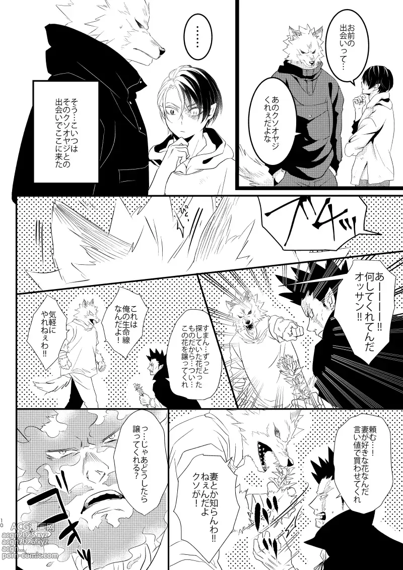 Page 8 of doujinshi Ikemen to Nokemono