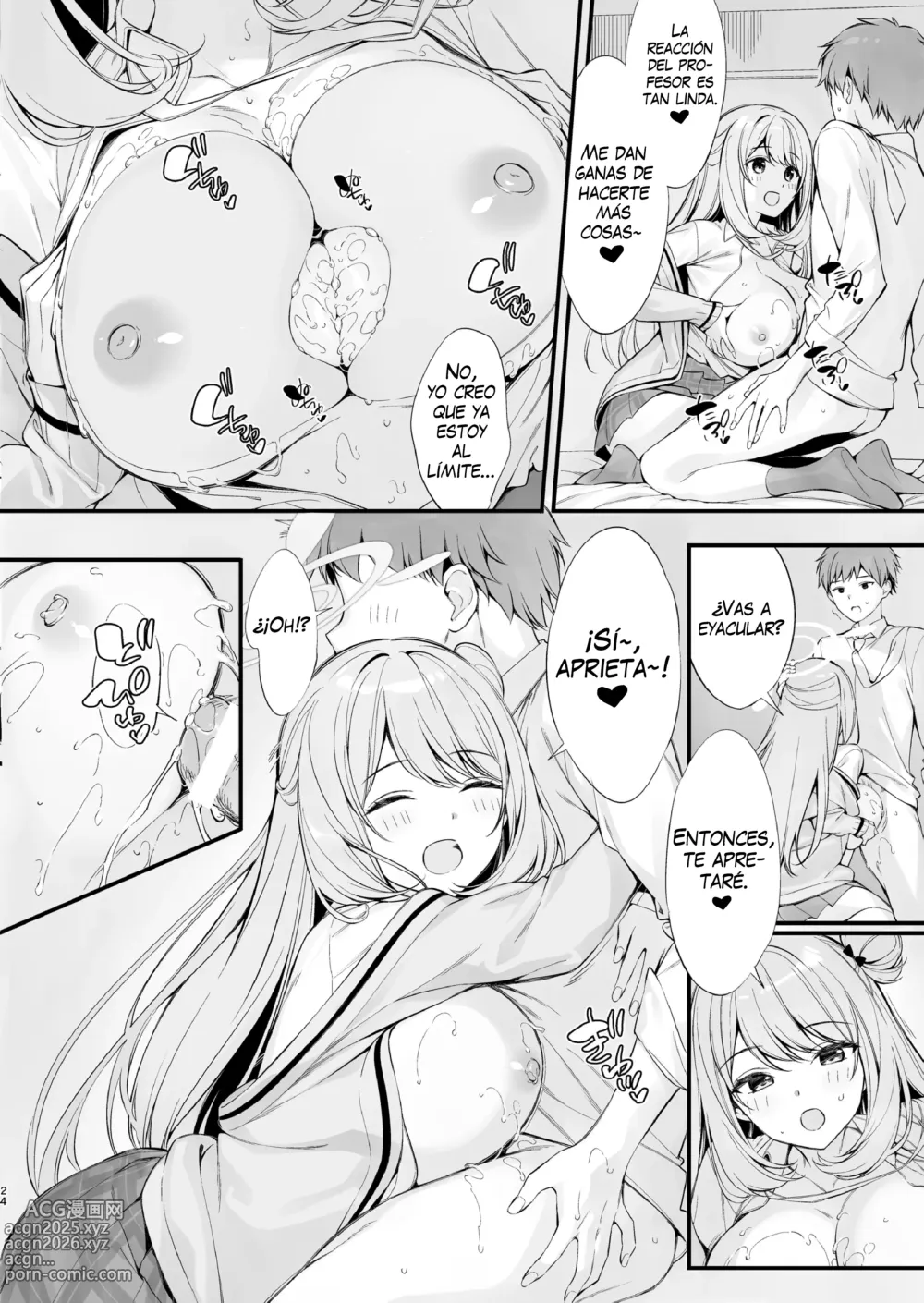 Page 23 of doujinshi Sensei, Nechattan desu ka? Osocchatte mo Ii desu ka?