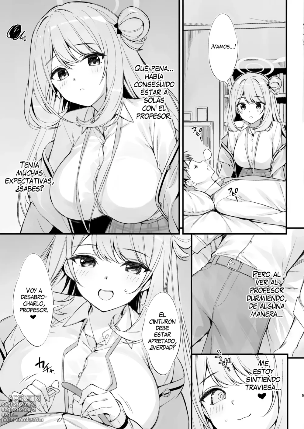 Page 4 of doujinshi Sensei, Nechattan desu ka? Osocchatte mo Ii desu ka?