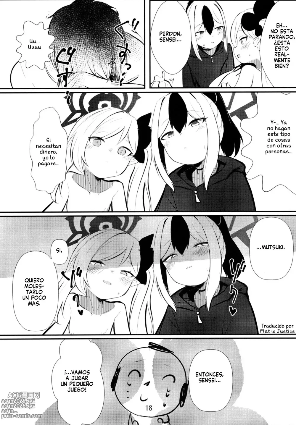 Page 18 of doujinshi Kayoko & Mutsuki ASMR