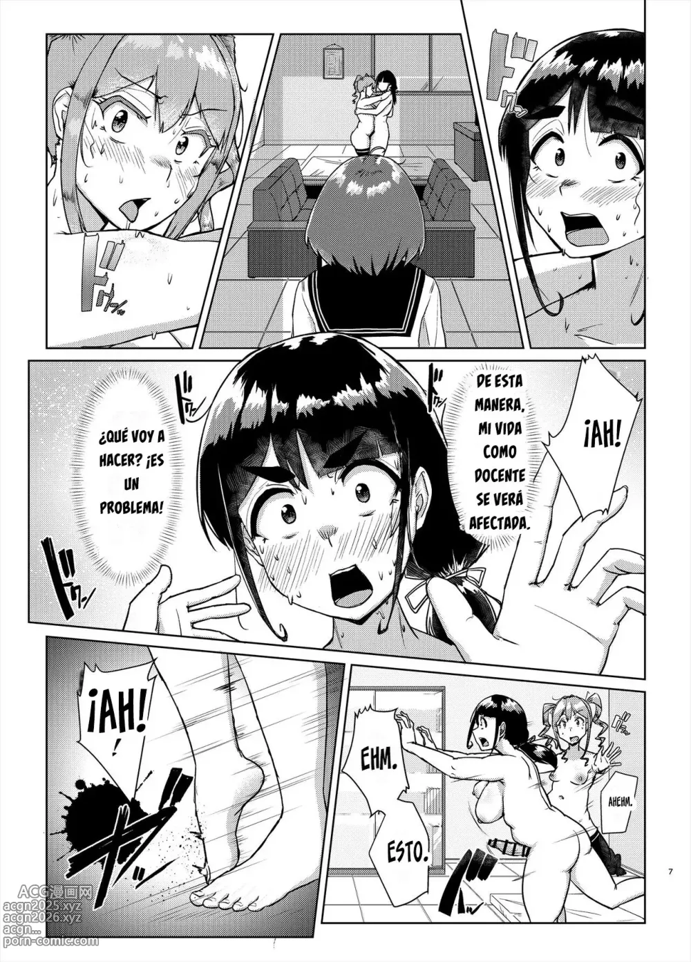 Page 6 of doujinshi Sensei no Ochinchin, Watakushi ni Bussashite Kudasaimashi! 2