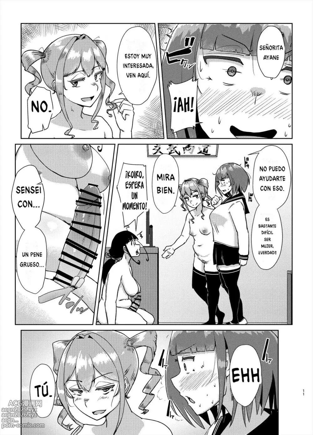 Page 10 of doujinshi Sensei no Ochinchin, Watakushi ni Bussashite Kudasaimashi! 2