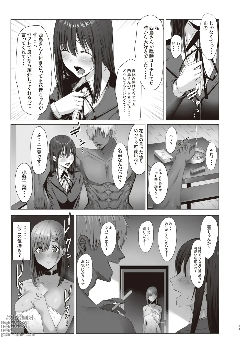 Page 9 of doujinshi Zoku Yogoreta Shirosa o Nanto Yobu?