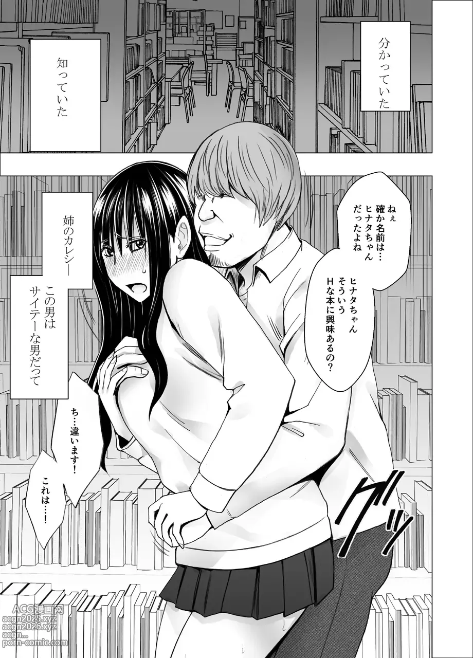 Page 8 of doujinshi Ane no Kareshi ni Moteasobareta Watashi Toshokan Hen