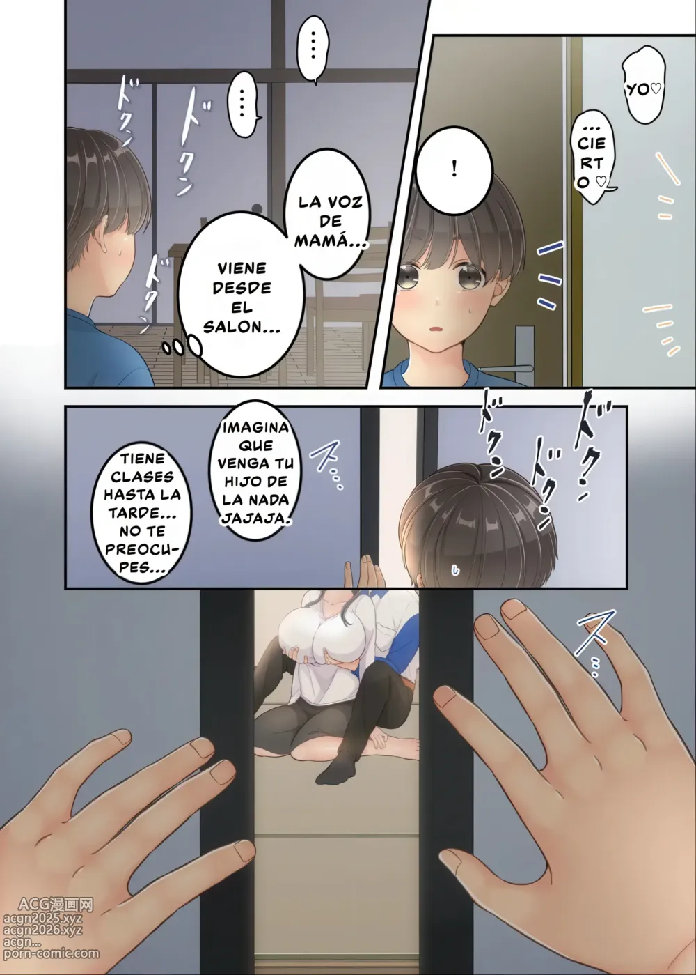 Page 28 of doujinshi Mi Mamá y el Repartidor.