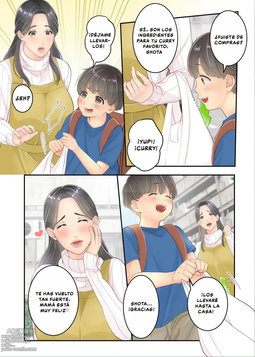 Page 6 of doujinshi Mi Mamá y el Repartidor.