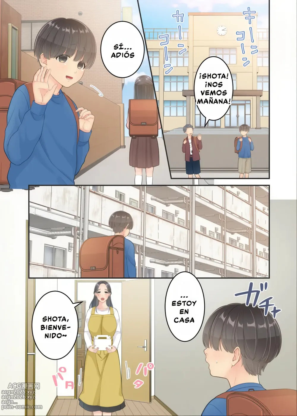 Page 61 of doujinshi Mi Mamá y el Repartidor.